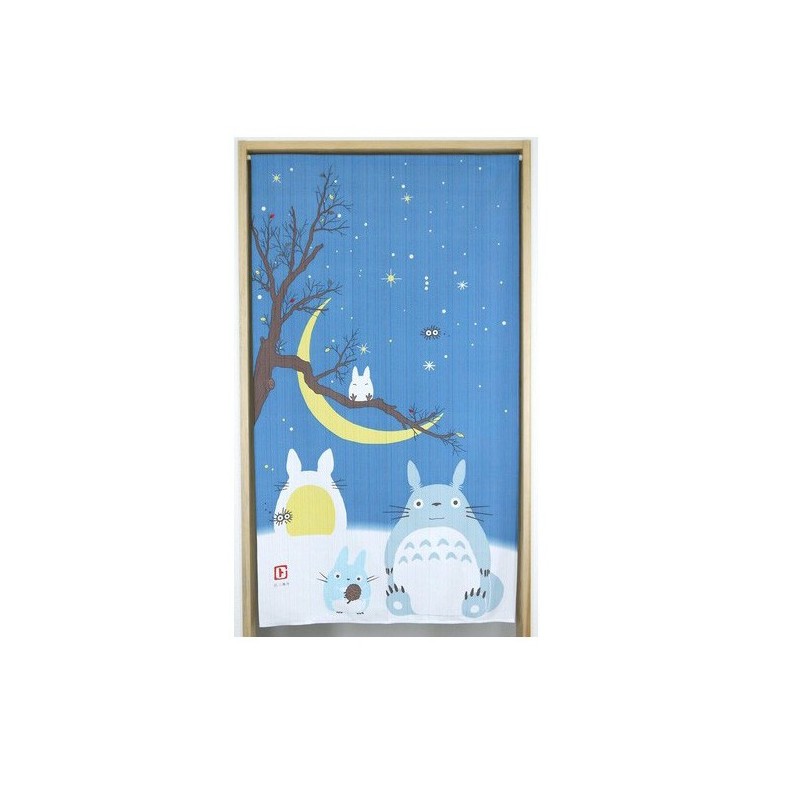 Curtains - CURTAINS TOTORO WINTER SKY-MY NEIGHBOR TOTORO