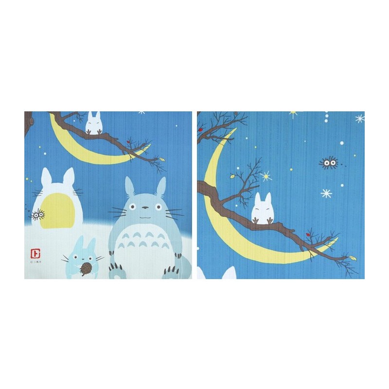 Curtains - CURTAINS TOTORO WINTER SKY-MY NEIGHBOR TOTORO