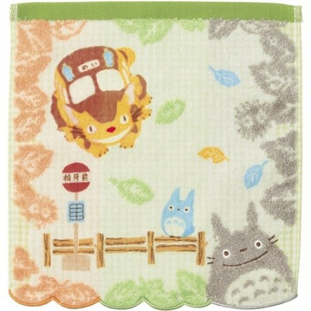 Household linen - MINI-SERVIETTE CHATBUS ARRÊT DE BUS - MON VOISIN TOTORO