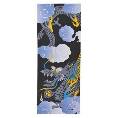 Household linen - TENUGUI EDO DRAGON 35X90