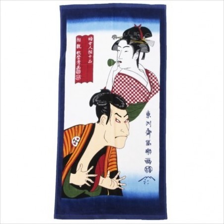 SERVIETTE JAPOP UKIYO-E 50X100