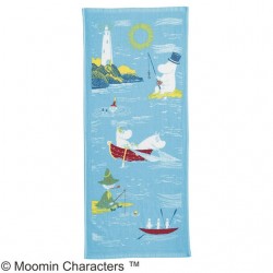 Household linen - GAUZE FACE TOWEL MOOMIN KARATUS GAUZE 34X80
