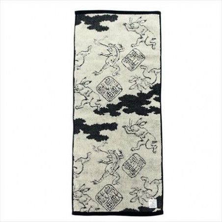 Household linen - Face Towel Chojujinbutsugiga Now The Old Days (IV) 34x80