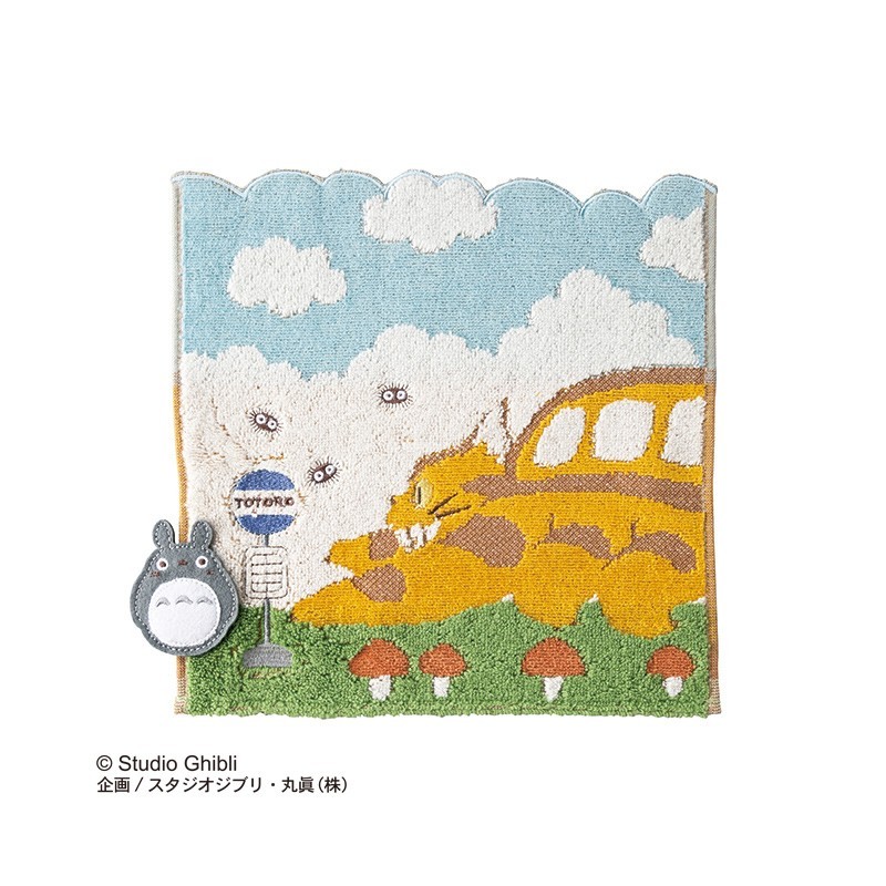 Household linen - Mini Towel Catbus on it's way 25x25 cm - My Neighbor Totoro