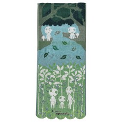 Household linen - Towel Kodama 34x80 cm - Princess Mononoke