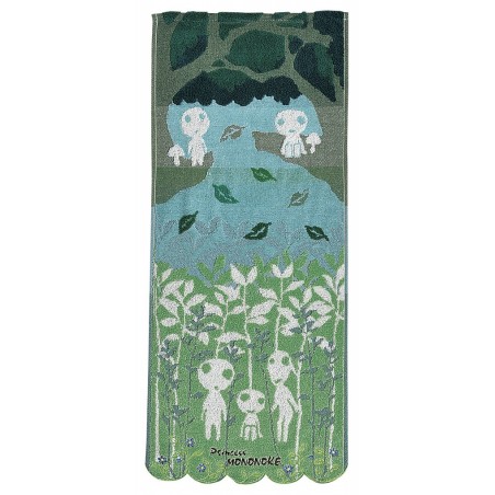 Household linen - Towel Kodama 34x80 cm - Princess Mononoke