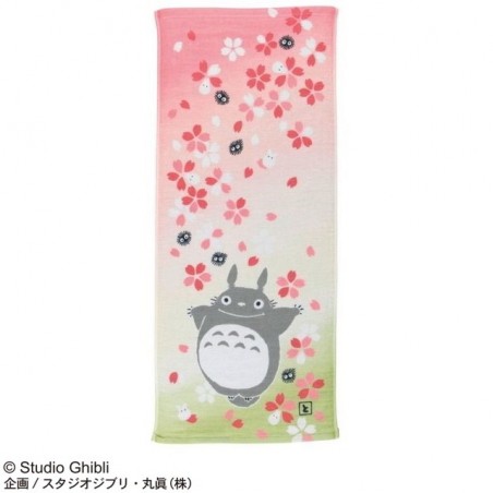 Household linen - Imabari Towel Big Totoro Hanafubuki 34x80 cm - My Neighbor Totor