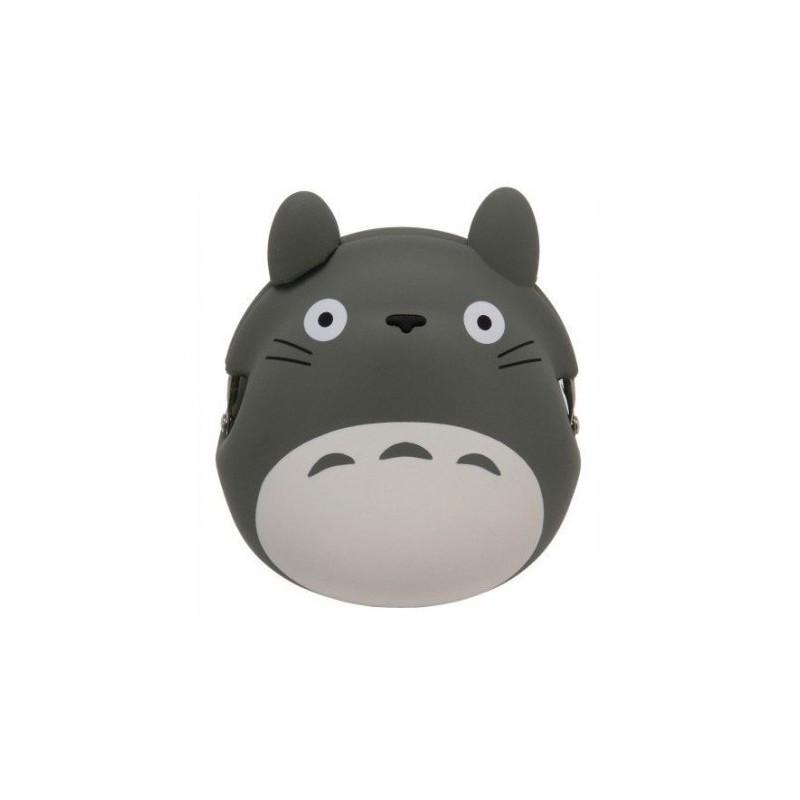 Accessories - PORTE MONNAIE SILICONE TOTORO GRIS - MON VOISIN TOTORO