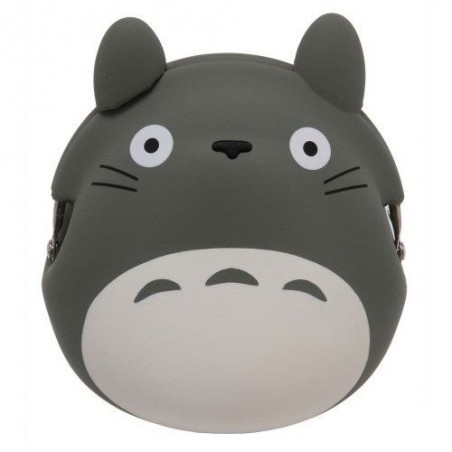 Accessories - PORTE MONNAIE SILICONE TOTORO GRIS - MON VOISIN TOTORO