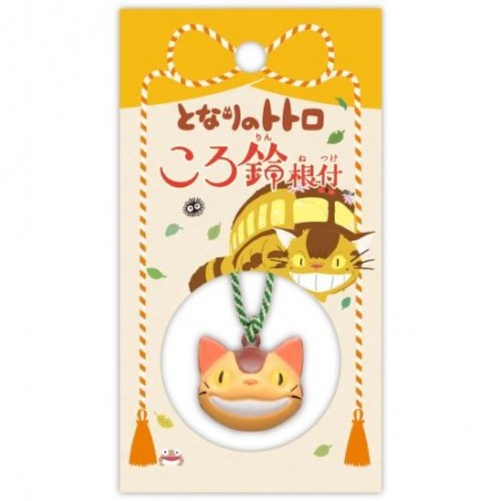 STRAP CLOCHETTE NETSUKE CHATBUS - MON VOISIN TOTORO 