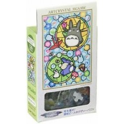 Jigsaw Puzzles - Stained glass Puzzle 126P Glass pearls - My Neighbor Totoro