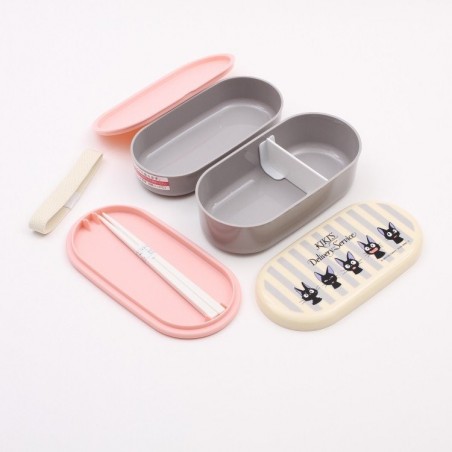 BENTO 2 PARTIES AVEC BAGUETTES JIJI FRIMOUSSE-KIKI LA PETITE SORCIÈRE 