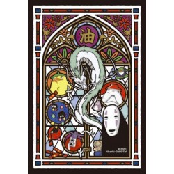 Stained glass Puzzle 126P Gods of Unabara - Spirited Away