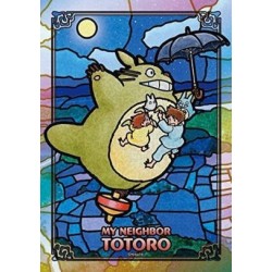 Puzzles - Puzzle Vitrail 208P Totoro Sous la lune - Mon Voisin Totoro