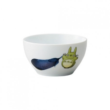 Japanese Porcelain - Bowl Totoro Eggplant - My Neighbor Totoro