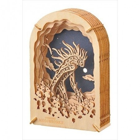 THÉÂTRE DE PAPIER MONONOKE DAIDARABOTCHI - PRINCESSE MONONOKÉ 