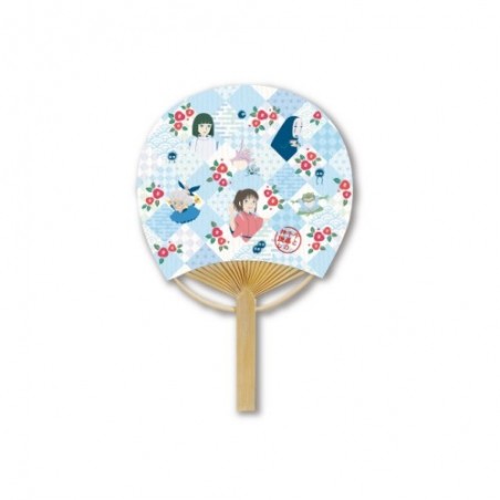 Accessories - Japanese Bamboo Fan Diamond check - Spirited Away