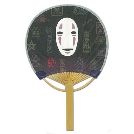 Accessories - Japanese Bamboo Fan No Face and Signboard - Spirited Away