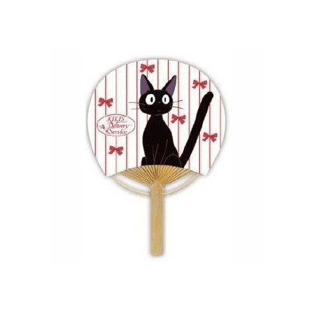 Accessoires - Éventail Japonais Bambou Kiki et Rubans - Kiki la petite sorcière