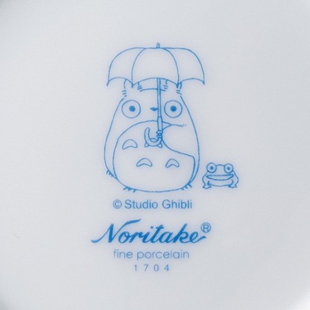 Japanese Porcelain - Plate 27 cm Totoro Eggplant - My Neighbor Totoro