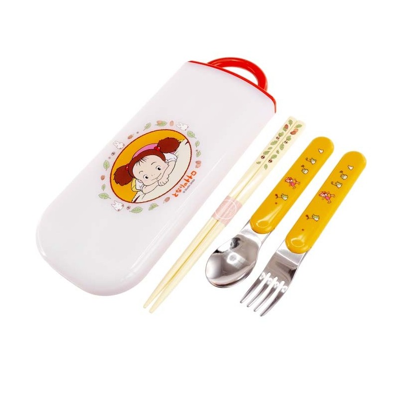 Baguettes - Set Baguettes Cuillère Fourchette Mei - Mon Voisin Totoro