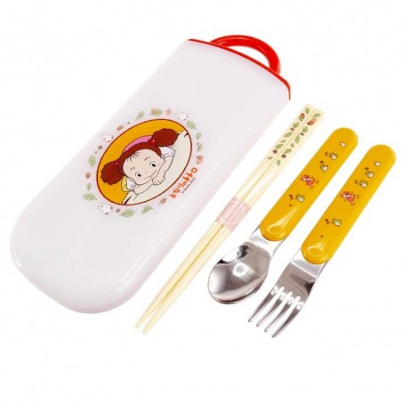 Chopsticks - Set Chopsticks Spoon Fork Mei - My Neighbor Totoro