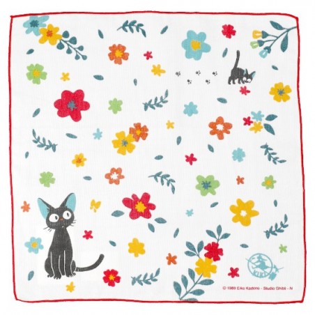 Textile - Mouchoir De Tulle Fleurs Et Bonbons - Kiki la petite sorcière