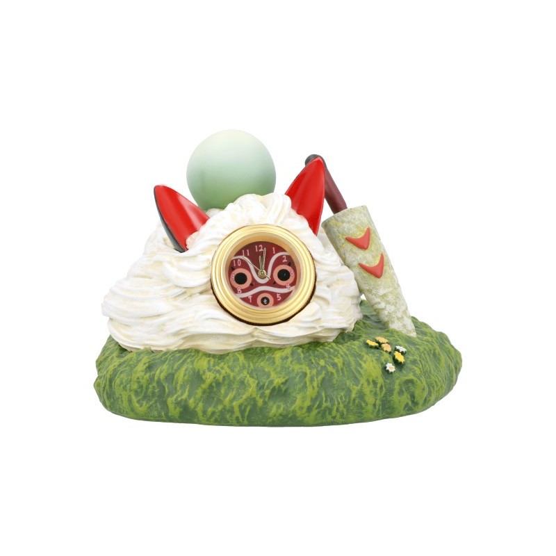 TABLE CLOCK ON THE SUN'S MASK - PRINCESS MONONOKE