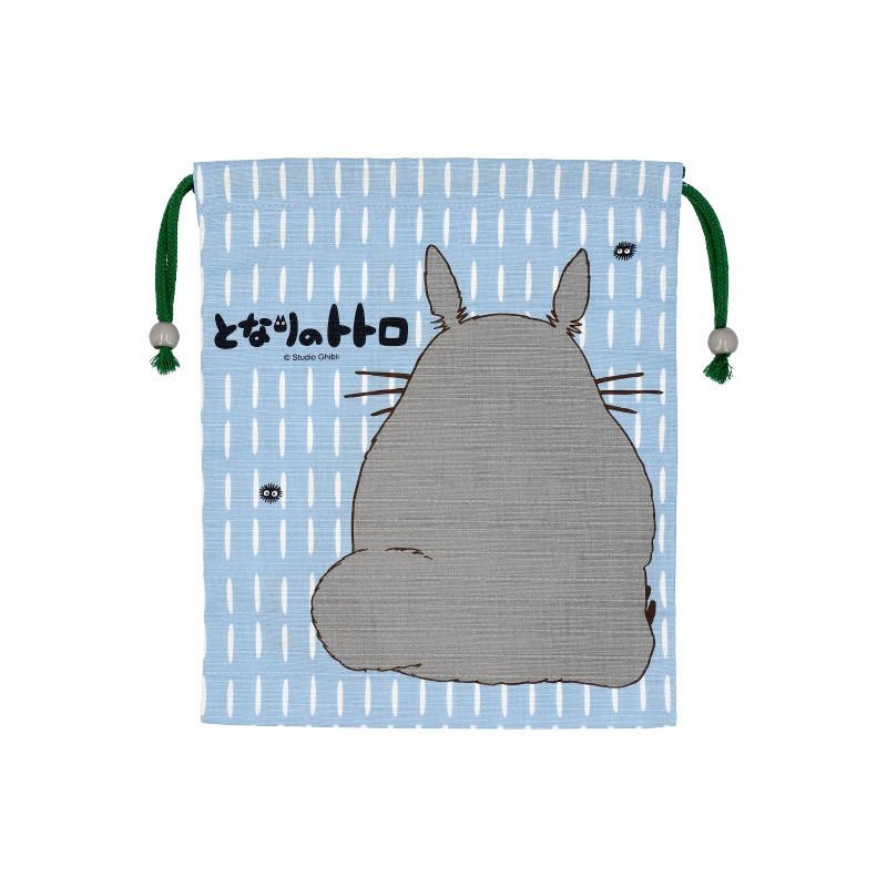 Sacs - Sacoche Tissu Bleue Totoro Gris - Mon Voisin Totoro