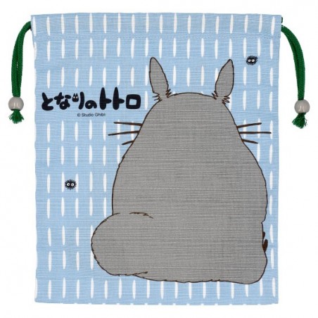 Sacs - Sacoche Tissu Bleue Totoro Gris - Mon Voisin Totoro