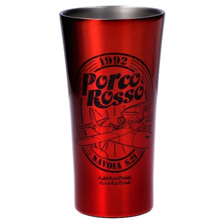 Kitchen and tableware - STAINLESS STEEL 400ML TUMBLER WHO’S AWESOME? - PORCO ROSSO