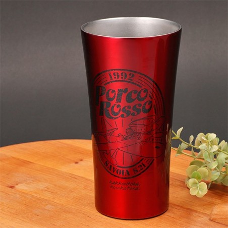 Kitchen and tableware - STAINLESS STEEL 400ML TUMBLER WHO’S AWESOME? - PORCO ROSSO