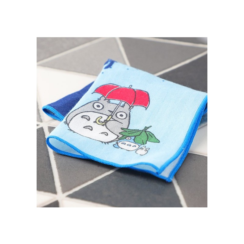 Textile - Petit Mouchoir Il Va Pleuvoir - Mon Voisin Totoro