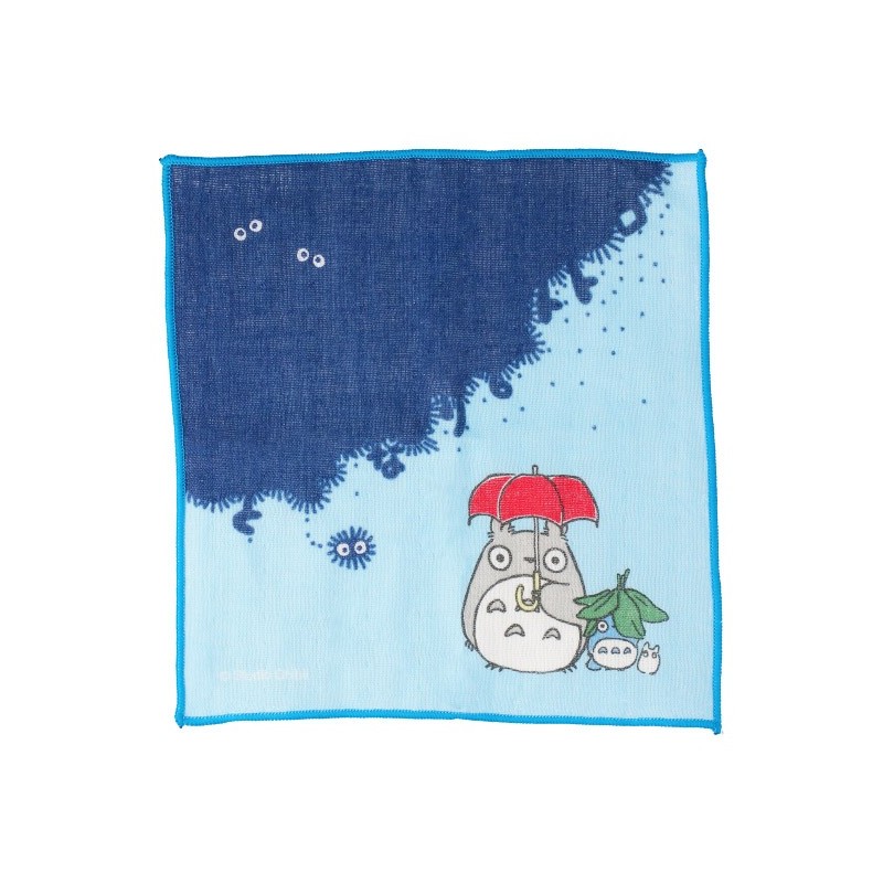 Textile - Petit Mouchoir Il Va Pleuvoir - Mon Voisin Totoro