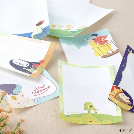 PAPIER A LETTRES - LE CHATEAU DANS LE CIEL