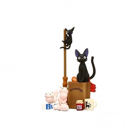 Jouets - Boîte de Figurines Jiji - Kiki la petite sorcière