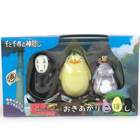Jouets - Trois Figurines à Collectionner - Le Voyage de Chihiro