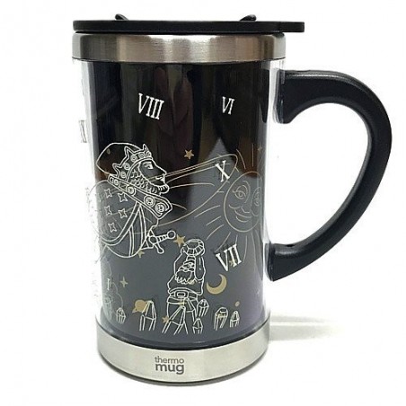 Kitchen and tableware - Two-layer Slim Thermo Mug Midnight - Whisper of the Heart