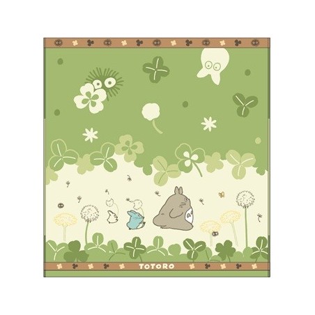 Household linen - MINI-SERVIETTE SENTIER EN FORET 34x36 CM - MON VOISIN TOTORO