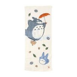 Linge de maison - Serviette Imabari Totoro Parapluie 34x80 cm - Mon Voisin Totoro
