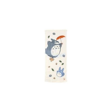 Household linen - Imabari Towel Big Totoro Umbrella 34x80 cm - My Neighbor Totoro