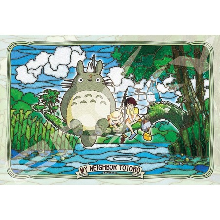VITRAIL TOTORO PECHE PUZZLE 300 P - MON VOISIN TOTORO