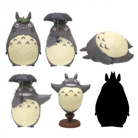 Figurines - Collection Totoro 01 Assorted 6 Figurines - My Neighbor Totoro