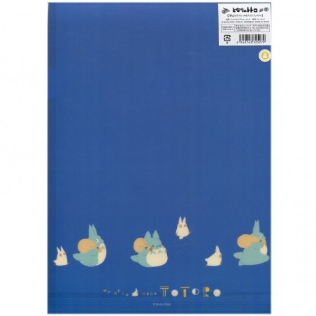 CHEMISE PLASTIQUE A4 TOTORO SAISONS – MON VOISIN TOTORO