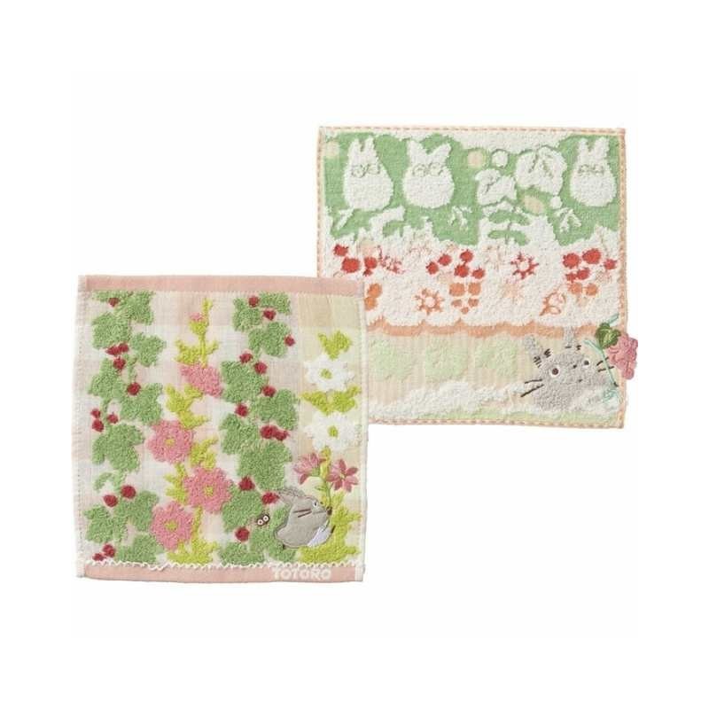 Linge de maison - Valisette Cadeau Totoro Avec 2 Mini-Serviettes - Mon Voisin Totoro