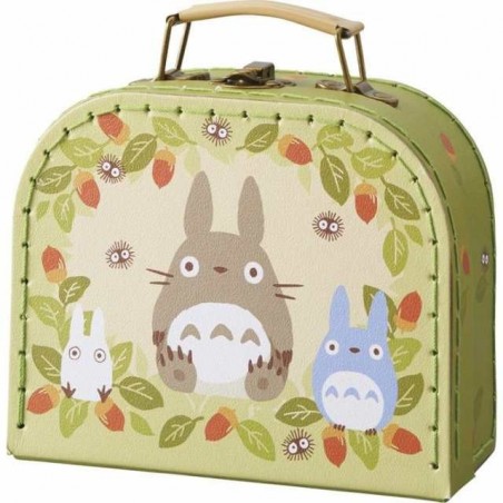 Linge de maison - Valisette Cadeau Totoro Avec 2 Mini-Serviettes - Mon Voisin Totoro