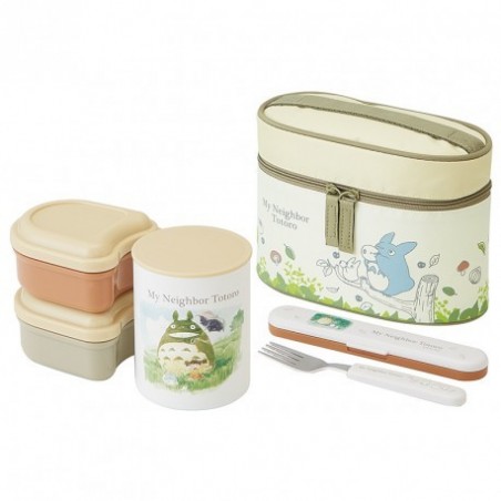 Picnic - LUNCH BAG 3 BOITES ISOTHERMEET ACCESSOIRES-MON VOISIN TOTORO