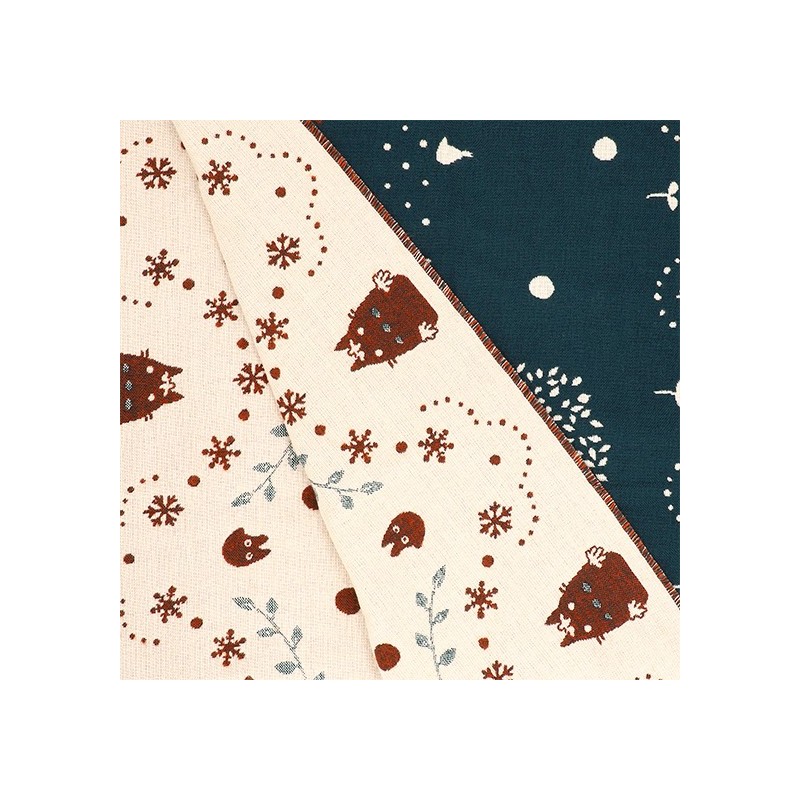 Outfits - STOLE WITH BUTTON WALKING IN SNOW - MY NEIGHBOR TOTORO