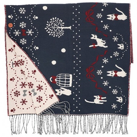 Textile - Etole Avec Boutons Kiki La Ville Sous La Neige - Kiki la petite sorci