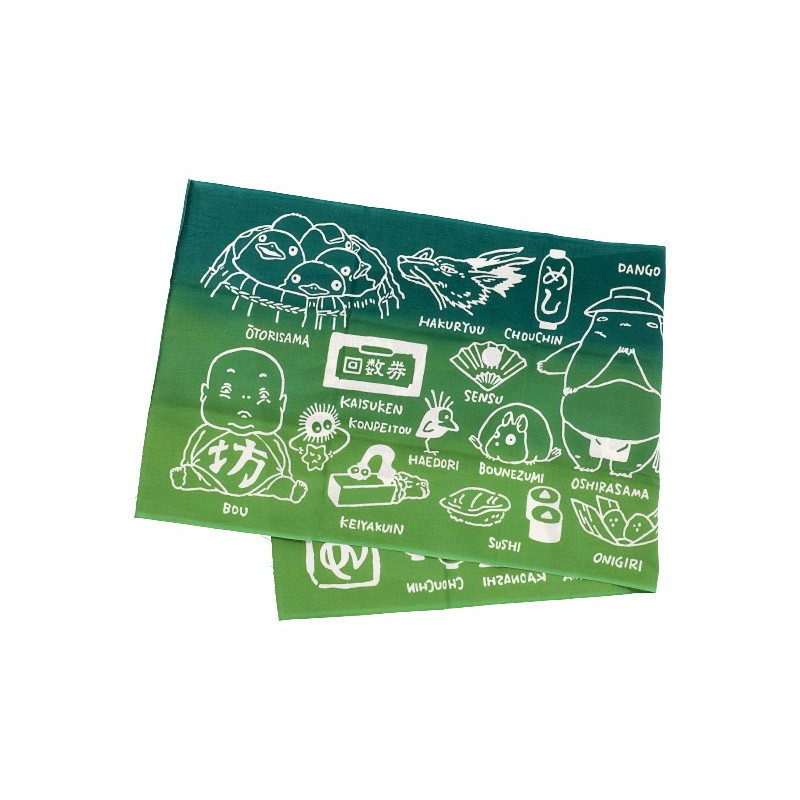 Linge de maison - Tenugi Onsen - Le Voyage de Chihiro